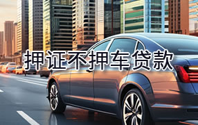 枣庄押证不押车贷款